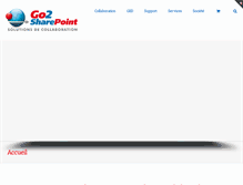 Tablet Screenshot of go2sharepoint.com